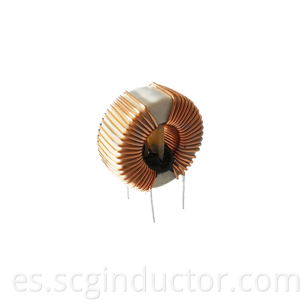 Magnetic ring inductor processing